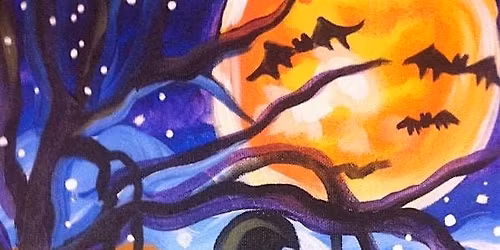 PAINT & SIP AROUND TOWN - Place2be - New Haven- Jack o lantern $45