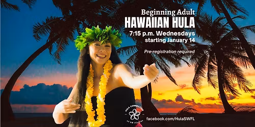 Beginning Adult Hawaiian Hula | Ft Myers | starts Jan 14