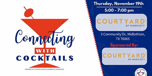 Connecting with Cocktails: Courtyard by Marriott