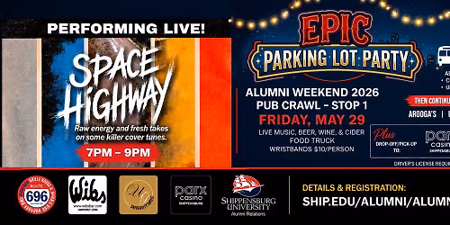 Shippensburg University Parking Lot Party & Pub Crawl