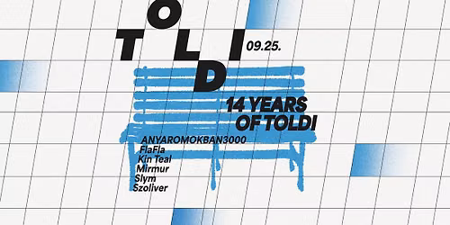 14 YEARS OF TOLDI