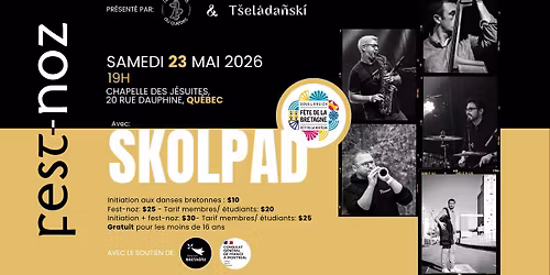 F\u00eate de la Bretagne\u2693 \/ Initiation aux danses + Fest-noz (Qu\u00e9bec)\ud83e\ude97
