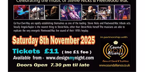 Go Your Own Way- Fleetwood Mac Tribute 