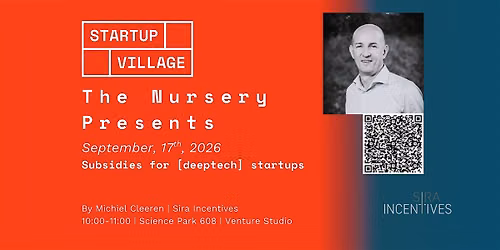The Nursery Presents: Grants for [deeptech] Startups by Sira Incentives