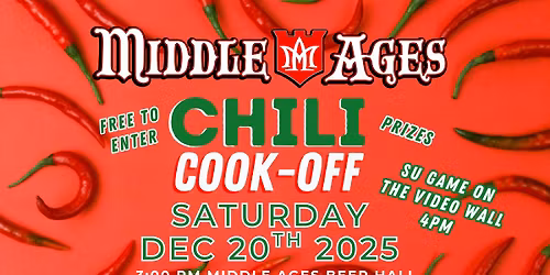 Chili-Cook Off @ Middle Ages Beer Hall