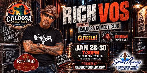 Caloosa Comedy Nights with Headliner Rich Vos