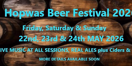 Hopwas Beer Festival 2026