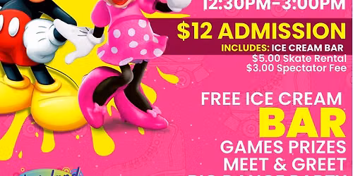 MICKEY & MINNIE ICE CREAM SKATE