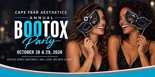 BooTox Party 2026 | Cape Fear Aesthetics