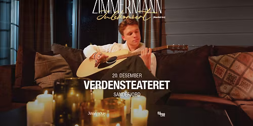 F\u00c5 BILLETTER: Zimmermann Julekonsert Sandefjord (akustisk trio)