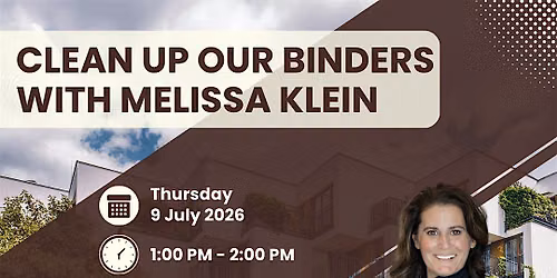 Clean up our Binders with Melissa
