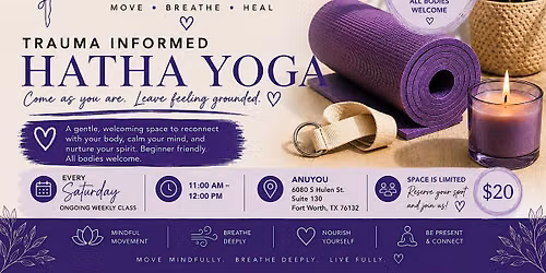 Trauma Informed Hatha Yoga with Mindful Movements with Janae
