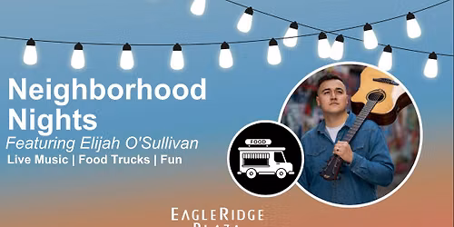 Live Music: Featuring Elijah O'Sullivan