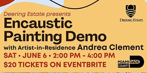 Encaustic Painting Demo with AIR Andrea Clement