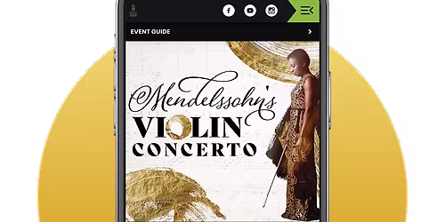 Mendelssohn Violin Concerto at Pioneer Center for the Performing Arts