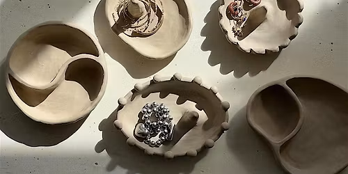Handmade Jewelry Dish Ceramic Class- Intro to Pottery Class