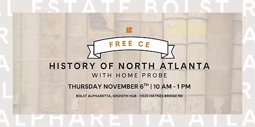 Alpharetta | History of North Atlanta with Home Probe