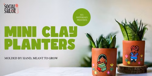 Mini Clay Planters- Hyderabad