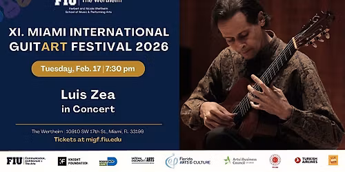 MIGF 2026 GuitART Festival: Luis Zea