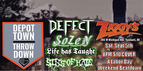 Depot Town Throw Down: Metal at Ziggy's