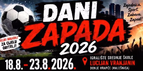 Dani Zapad 2026
