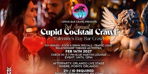 3rd  Annual Cupid Cocktail Crawl