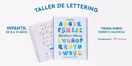 Taller infantil de Lettering RUBIO