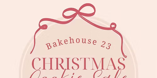 Christmas Cookie Sale