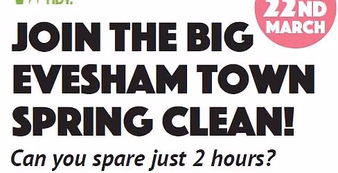 The Great Big Evesham Town Spring Clean 2026