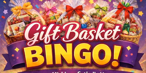 Mission Trip Gift Basket Bingo