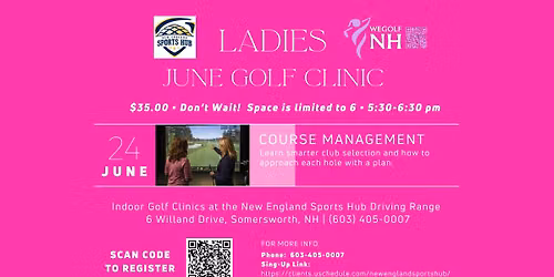 Ladies Golf Clinic - Course Management