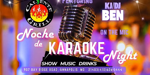 Caliente Karaoke - Powered by KJ DJ Ben