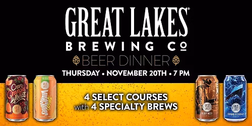 Great Lakes Beer Dinner