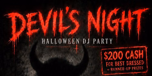 Devils Night Halloween Party