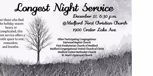 Longest Night Service