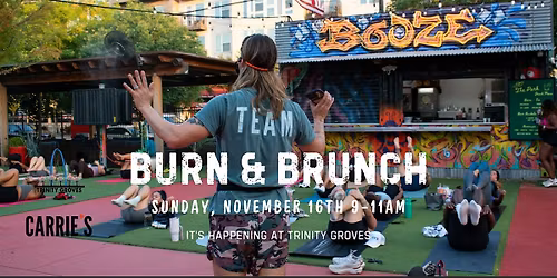 Burn & Brunch: Carrie's Pilates in the Park