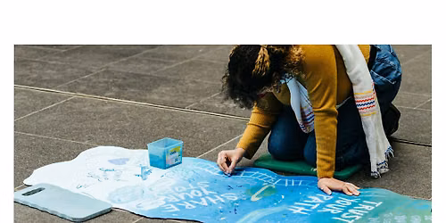 Chalking in the Courtyard with Ground Shift Studio