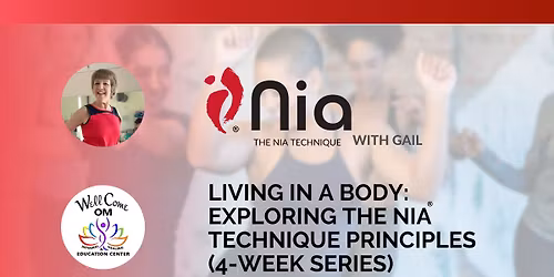 Living in a Body: Exploring the Nia Technique Principles w\/ Gail (4-Week Series)