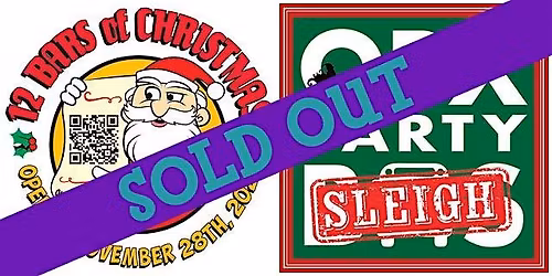 SOLD OUT: 12 Bars of Christmas VIP on the OBX Party Sleigh (DAY RED ROUTE)