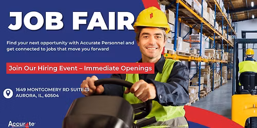 Now Hiring in Aurora & Batavia | Multiple Openings Available