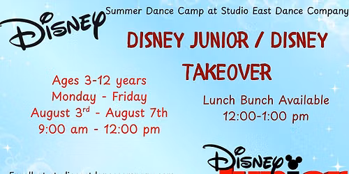 Disney Junior \/ Disney Takeover Summer Dance Camp
