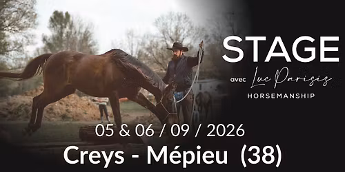 (38) Stage avec Luc Parisis Horsemanship