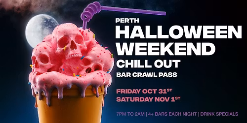 Fright Night + Screams & Shots Weekend Pass \u2013 Perth 2025