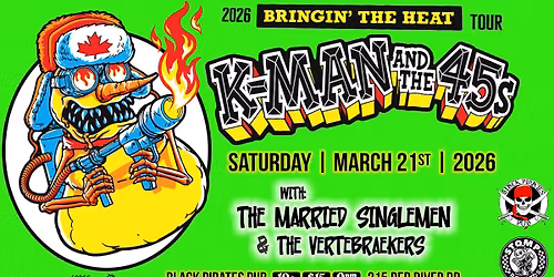 KMAN & THE 45'S (Ska from Montreal, QC) at BPP