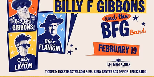 Billy Gibbons at Golden State Theatre