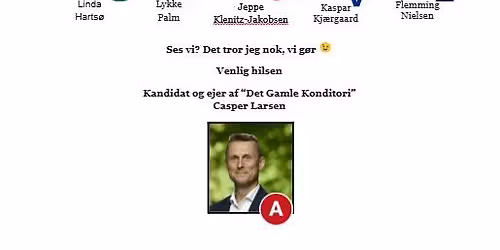 V\u00e6lgerm\u00f8de i "Det Gamle Konditori"