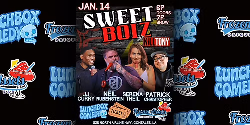 Lunchbox Comedy at Frozen Assets : SWEET BOIZ of KILLTONY