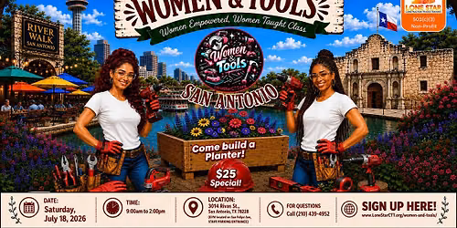 Women & Tools - San Antonio - DIY Planter