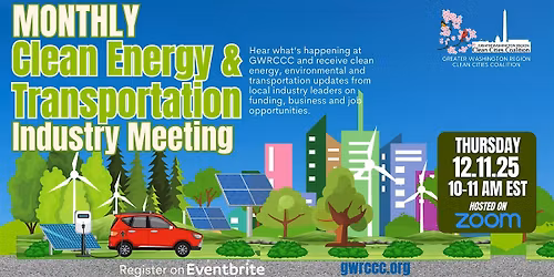 Monthly Clean Energy & Transportation Industry Meeting- December 2025