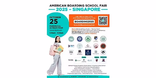 American Boarding School Fair 2025 \u2014 Singapore